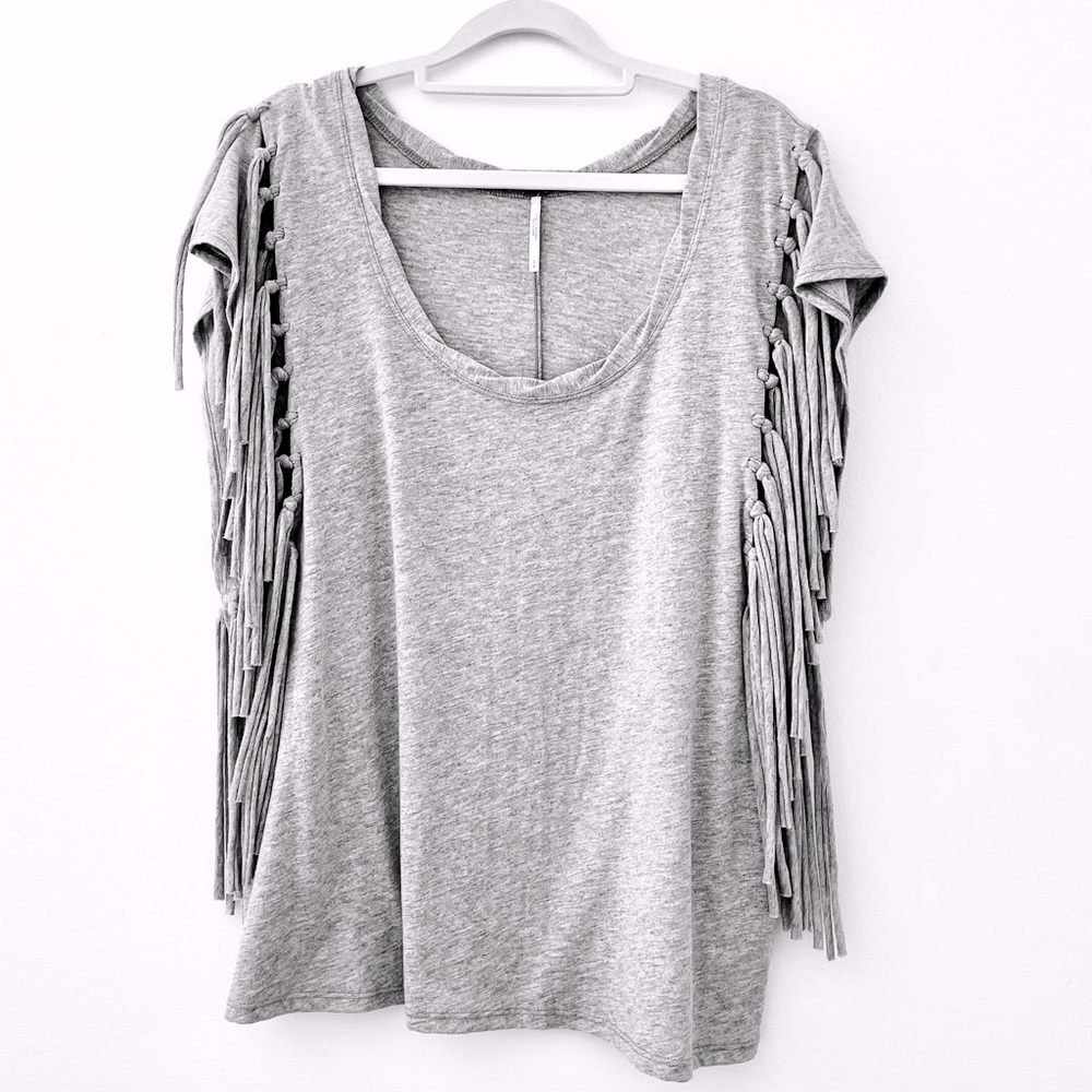 Fringe oversized top Free People